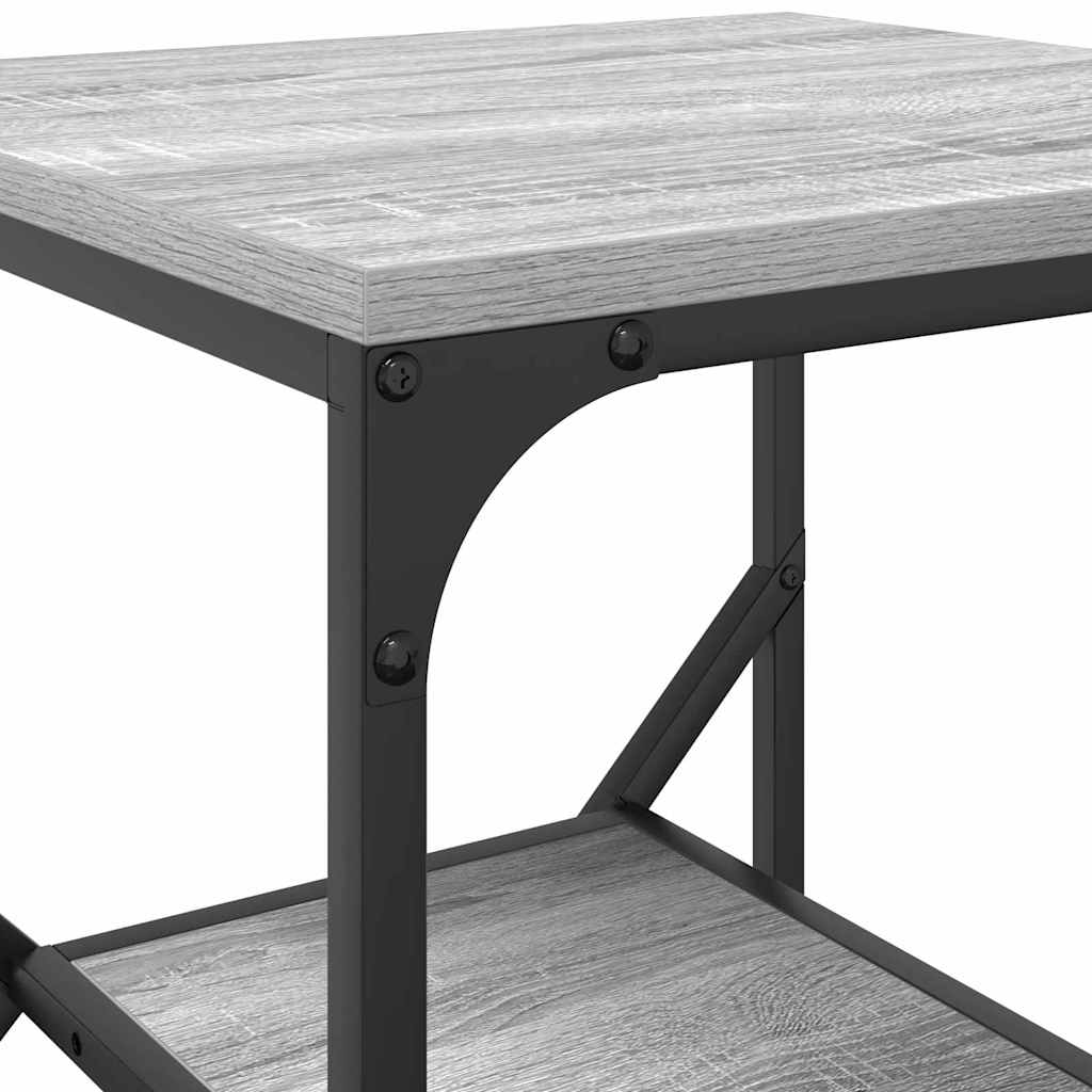 Side Table Grey sonoma 41 x 40 x 60 cm